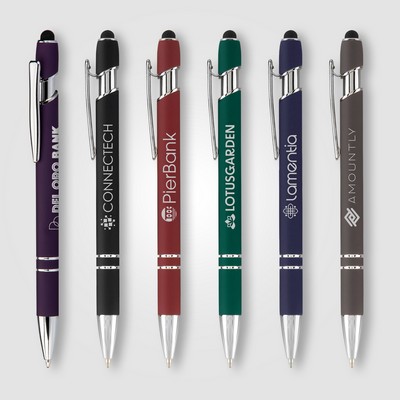 Ellipse Softy Gel Pen w/Stylus - Laser